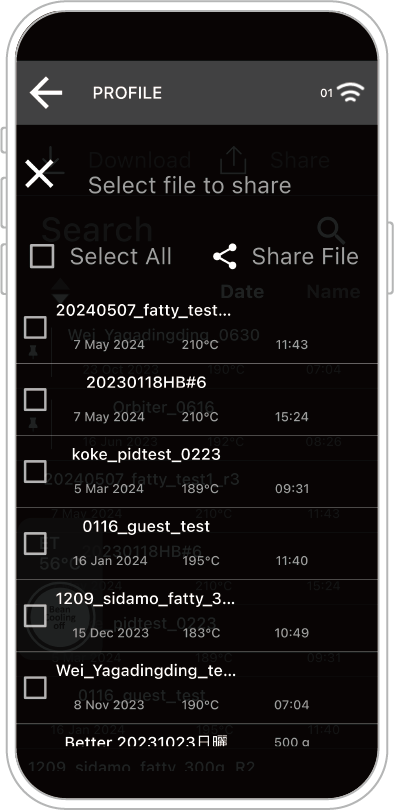 version 1.2.2b4 + （Profile’s Download & Share Function Update）
