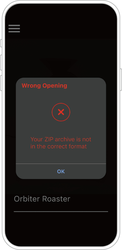 OB-1 APP – 压缩档无法开启怎么办？