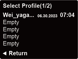 如何将 APP 烘焙曲线（Profile）上传至 OB-1 本机