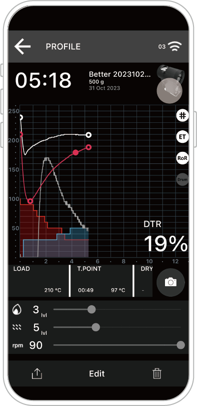 如何将 APP 历史纪录（History）转为烘焙曲线（Profile）