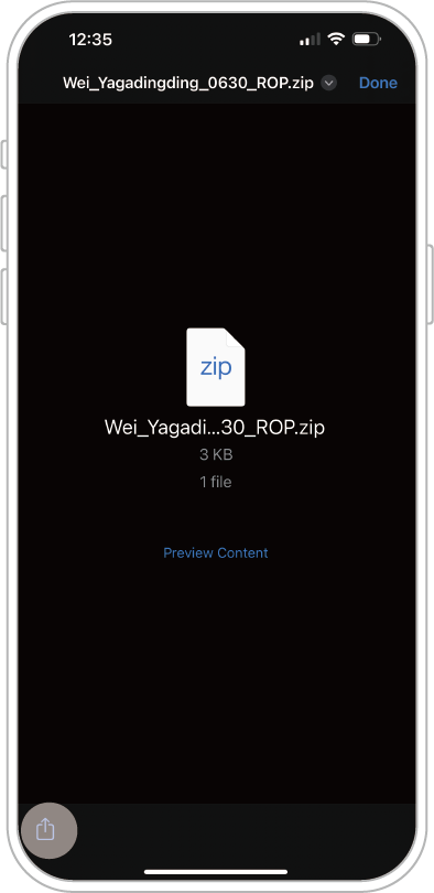 如何 E-mail 下载烘焙曲线 [ iOS ]