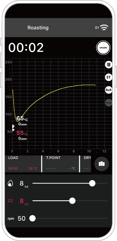 version 1.2.2b4 + （Curve Display During Roasting）