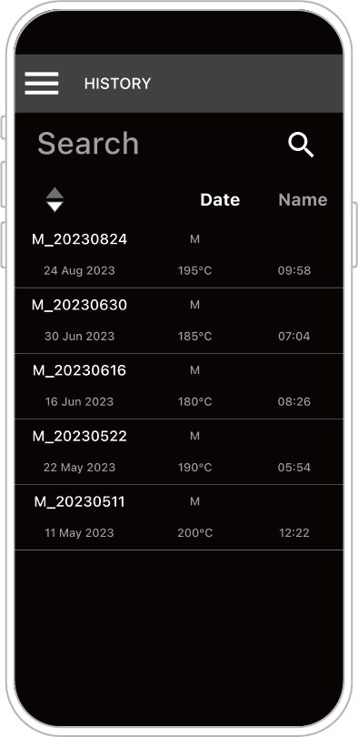 如何用 APP 下载 OB-1 本机历史纪录（History）