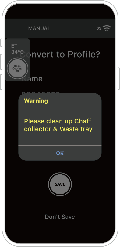 重要须知 – 清洁警示