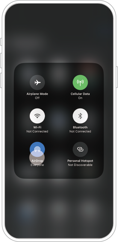如何 Airdrop 分享烘焙曲线 [ iOS ]